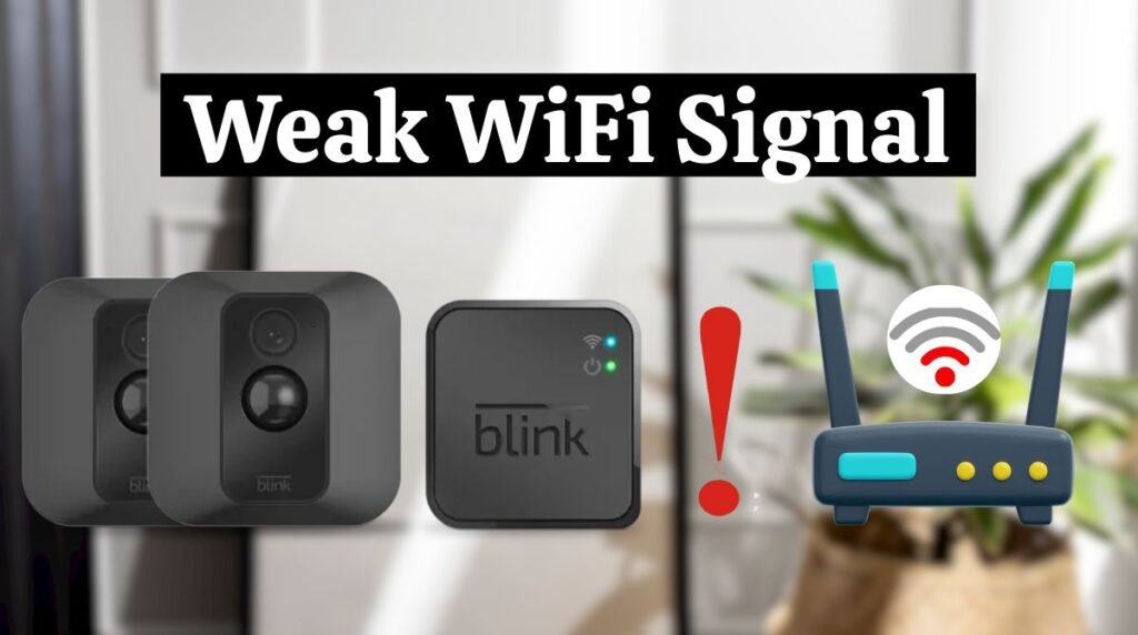 Blink Camera Not Recording wifi problem