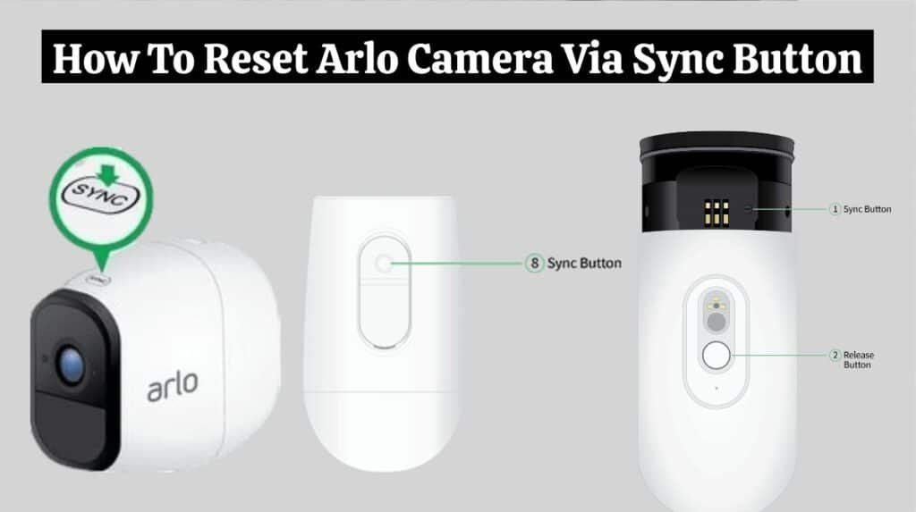 How To Reset Arlo Camera Via Sync Button