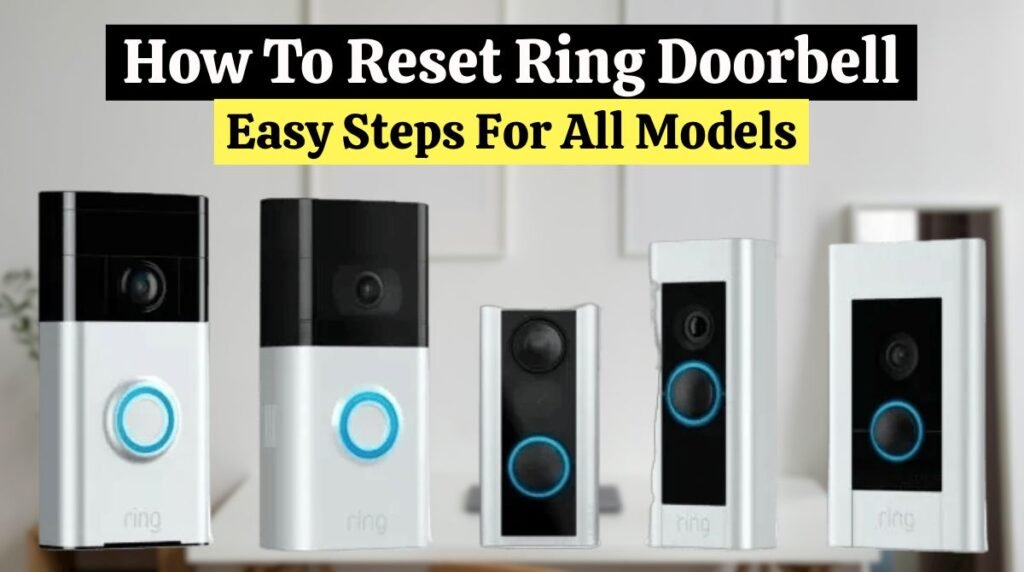 How To Reset Ring Doorbell