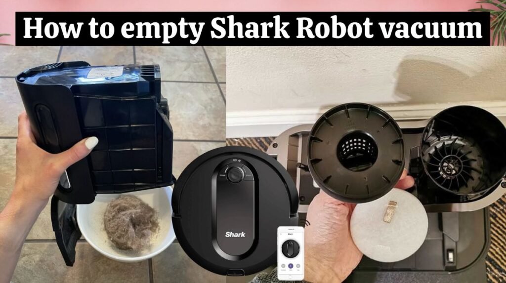 How to empty Shark Robot vacuum