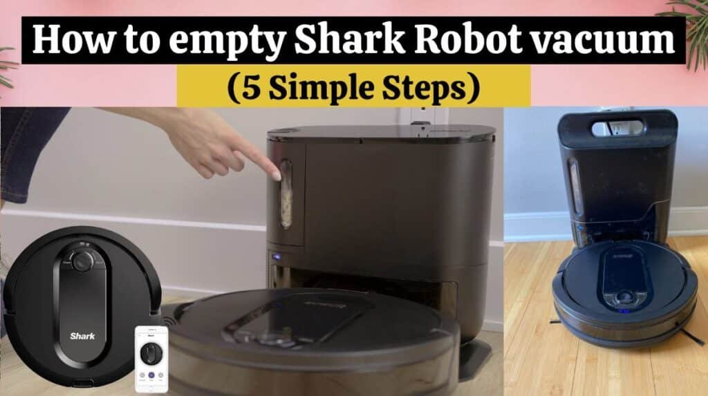 How to empty Shark Robot vacuum