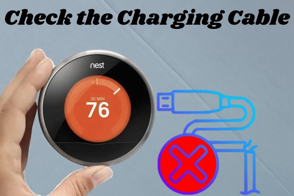 Nest Thermostat Low Battery charging cable Issue