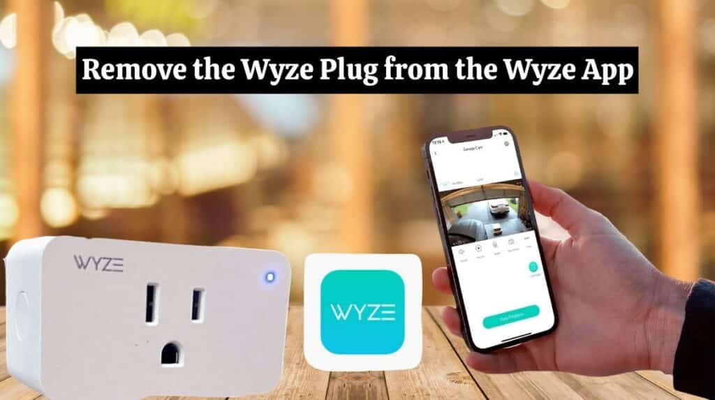 Remove the Wyze Plug from the Wyze App