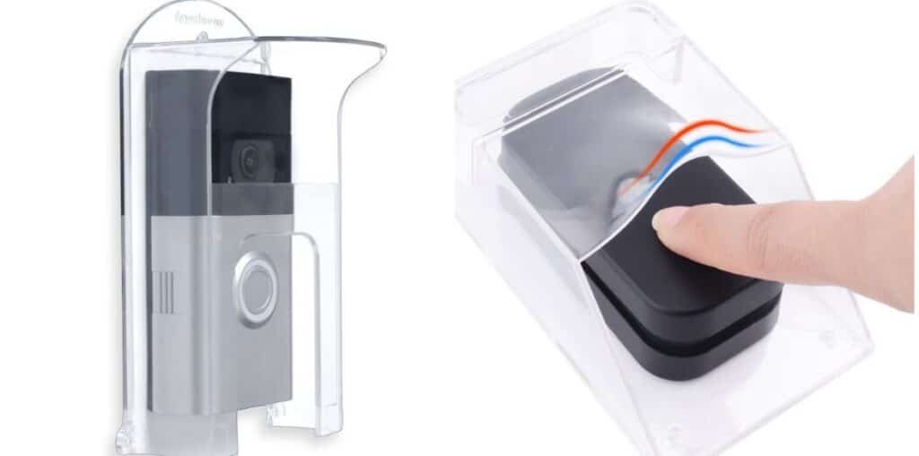 waterproof Transparent Cover for Ring doorbell
