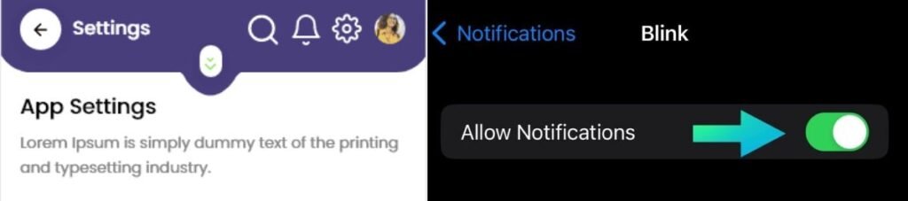 Activate Blink Notifications