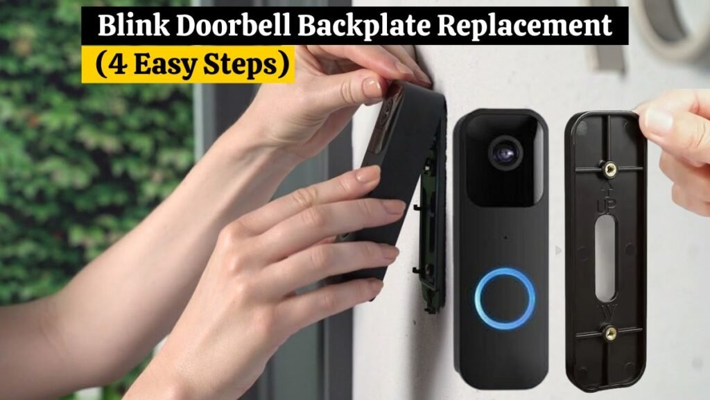 Blink Doorbell Backplate Replacement