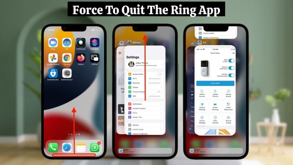 Force To Quit The Ring App