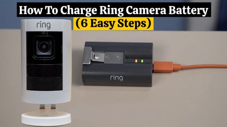 How to Charge Ring Camera Battery