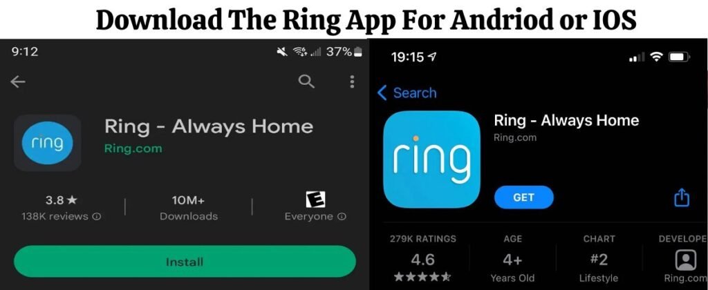 Ring App For Andriod or IOS