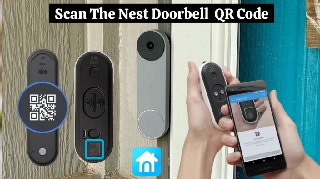 Scan The Nest Doorbell  QR Code