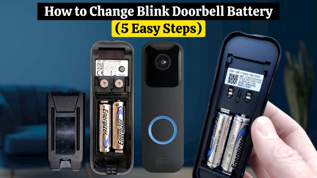 Change Blink Doorbell Battery