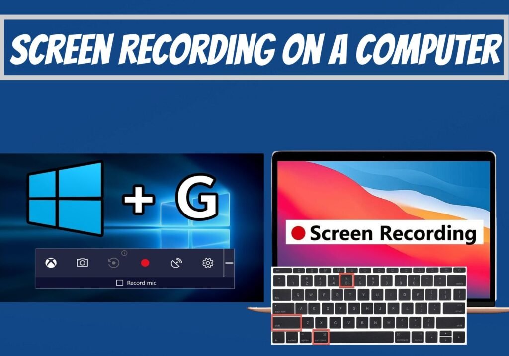 Screen Recording on a Computer