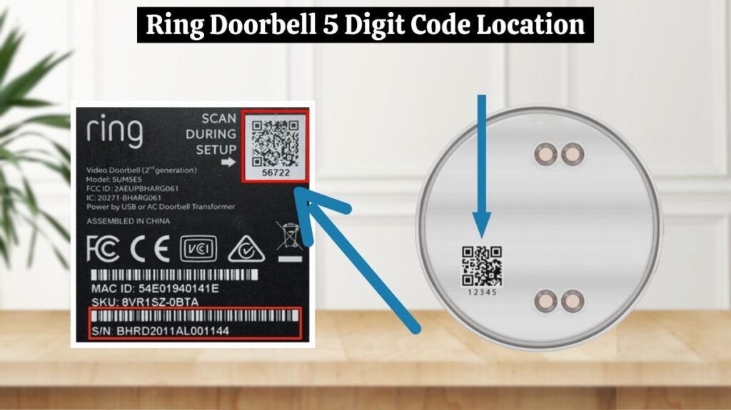 Ring doorbell 5 digit code